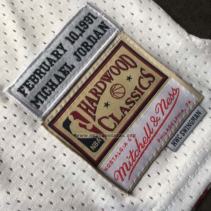 Camiseta All Star 1991 Michael Jordan NO 23 Blanco